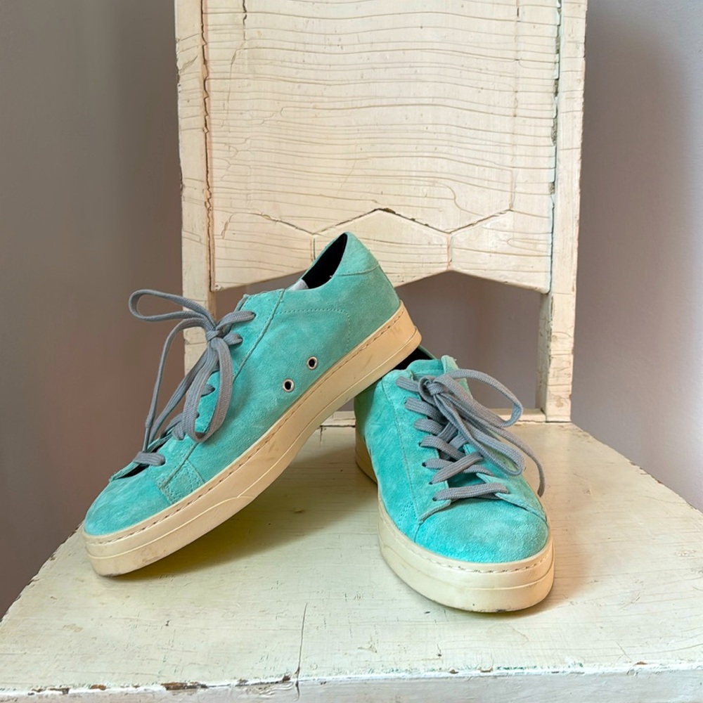 P448 Mint Suede Jack Sneakers, size 40